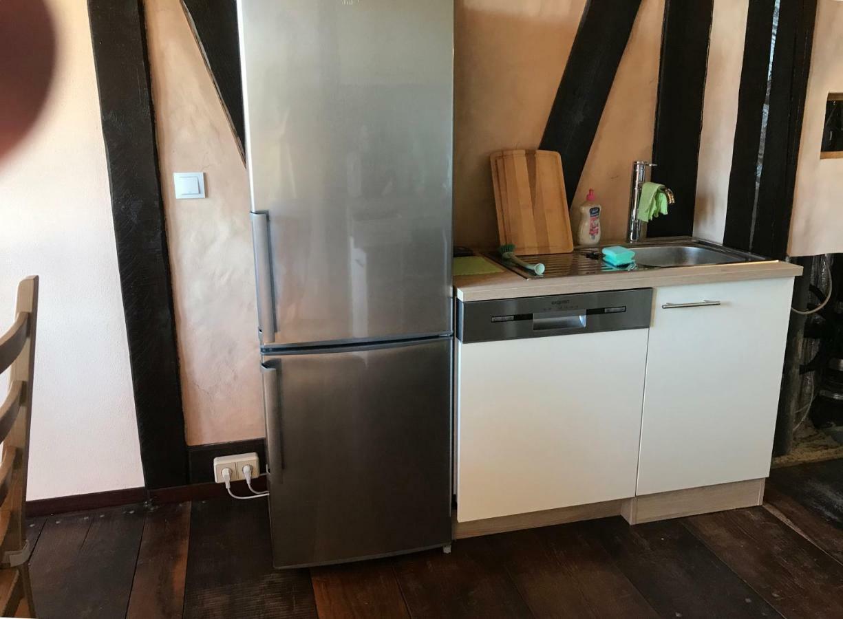Ferienwohnung Wachstube Mit 3 Schlafraeumen Im Rittergut Leppersdorf Wachau المظهر الخارجي الصورة