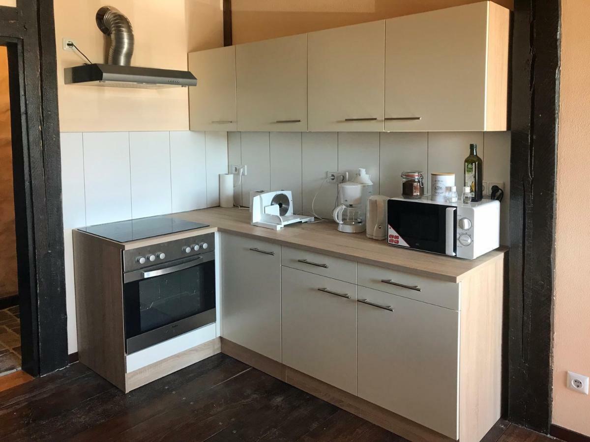 Ferienwohnung Wachstube Mit 3 Schlafraeumen Im Rittergut Leppersdorf Wachau المظهر الخارجي الصورة